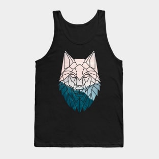 Geometric Wolf Tank Top